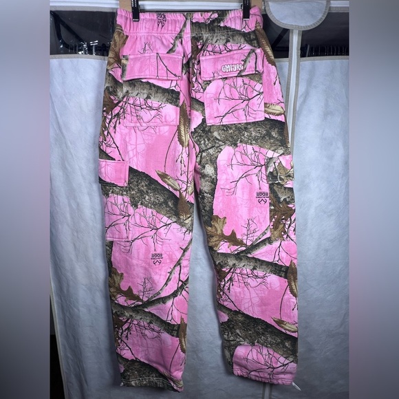 Empyre x Realtree Edge Pink Cargo Sweatpants worn once in pristine condition S - Picture 2 of 7